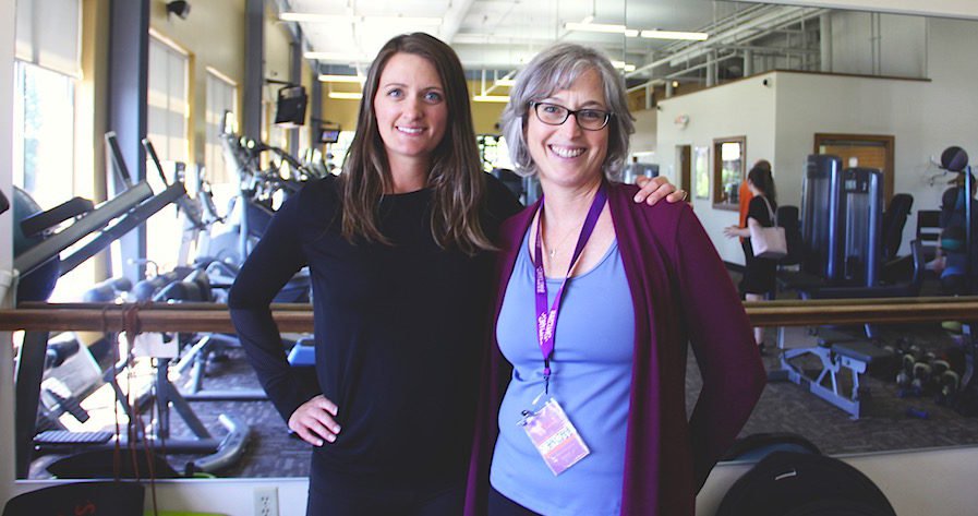 Anne Marie Wigton and Jean Mahoney