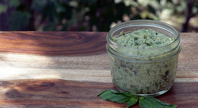 Kale Stem Pesto