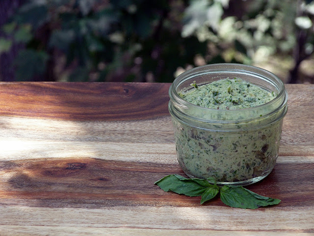 Kale Stem Pesto